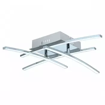 Потолочная люстра nevado (eglo) серебристый 50x11x50 см.