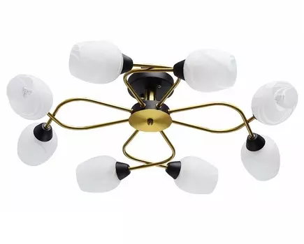 Потолочная люстра олимпия (mw-light) белый 18 см.