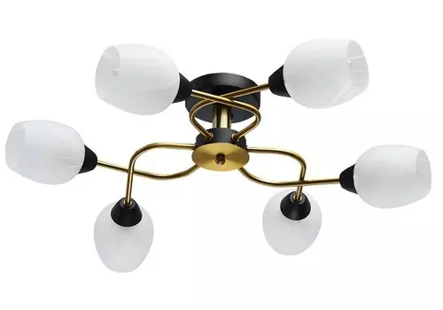 Потолочная люстра олимпия (mw-light) белый 18 см.