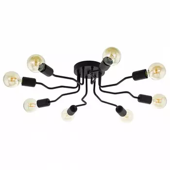 Потолочная люстра orazio (eglo) черный 14 см.