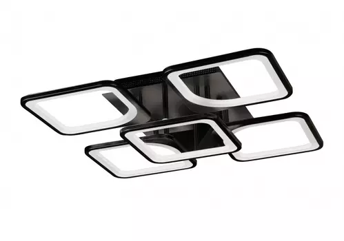 Потолочная люстра pluto (iledex) черный 60x20 см.