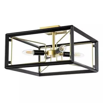 Потолочная люстра regolo (osgona) черный 40 см.