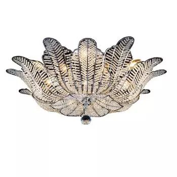 Потолочная люстра riccio (osgona) серый 35 см.