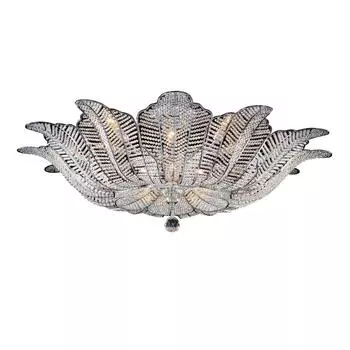 Потолочная люстра riccio (osgona) серый 47 см.