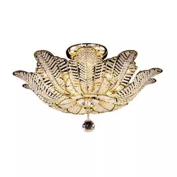 Потолочная люстра riccio (osgona) золотой 35 см.