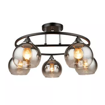 Потолочная люстра sanczeno (wedo light) серый 24x53 см.