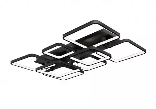 Потолочная люстра satellite (iledex) черный 72x15 см.