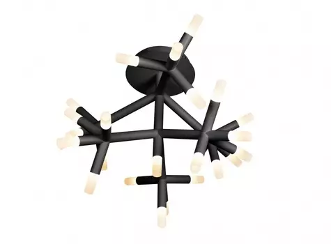 Потолочная люстра savage (iledex) черный 72x44 см.