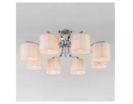 Потолочная люстра shantel (eurosvet) бежевый 29 см.