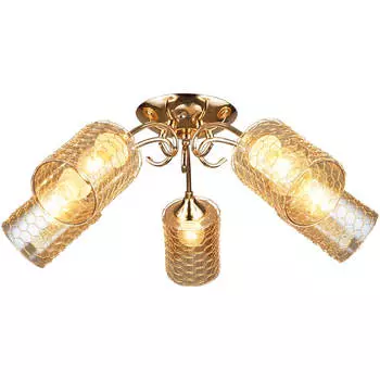 Потолочная люстра скалея (wedo light) бежевый 23 см.