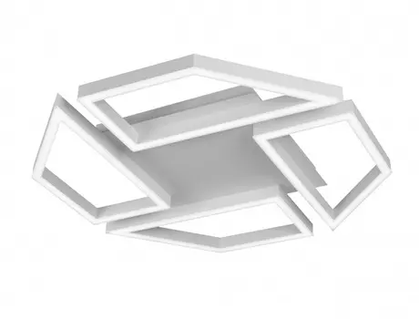 Потолочная люстра stellar (iledex) белый 72x10 см.