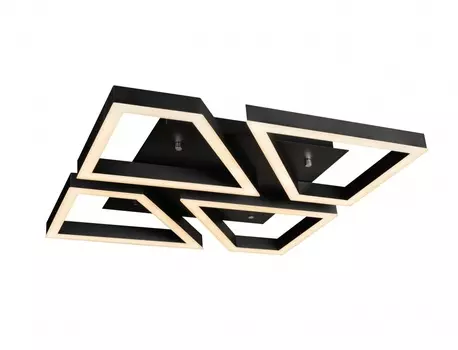 Потолочная люстра stellar (iledex) черный 55x10 см.