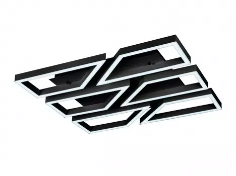 Потолочная люстра stellar (iledex) черный 80x10 см.