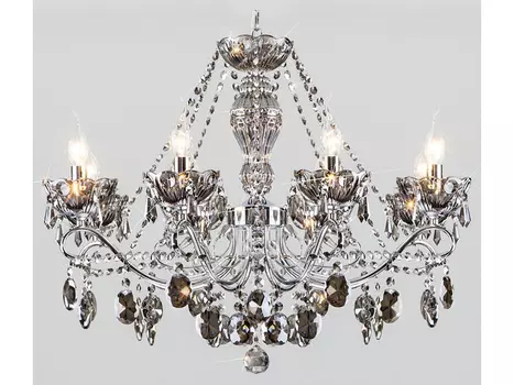 Потолочная люстра teodore (eurosvet) серебристый 103 см.