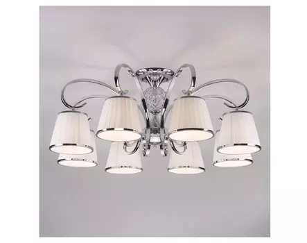 Потолочная люстра tessa (eurosvet) белый 32 см.