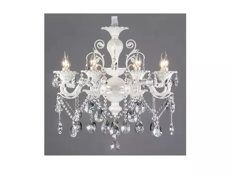 Потолочная люстра tivoli (bogates) белый 68 см.