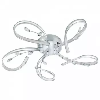 Потолочная люстра vallemare (eglo) серебристый 12 см.