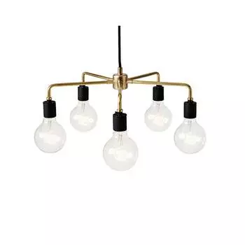 Потолочная люстра viona (moderli) золотой 60x115x60 см.