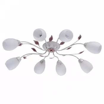 Потолочная люстра восторг (demarkt) белый 73x20x50 см.