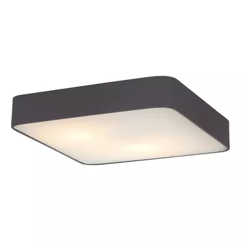 Потолочный светильник (arte lamp) черный 40x8x40 см.