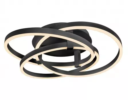 Потолочный светильник comely (iledex) черный 80x20 см.