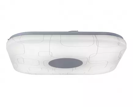 Потолочный светильник cube (iledex) белый 48x6 см.