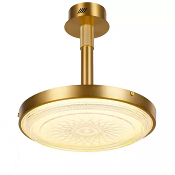 Потолочный светильник (delight collection) золотой 37 см.