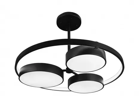 Потолочный светильник demure (iledex) черный 107x76 см.