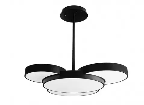 Потолочный светильник demure (iledex) черный 93x76 см.