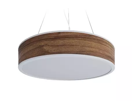 Потолочный светильник galactic jupiter chandelier l (woodled) коричневый 11 см.