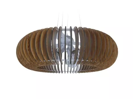 Потолочный светильник galactic sputnik ceiling lamp s (woodled) коричневый 22 см.