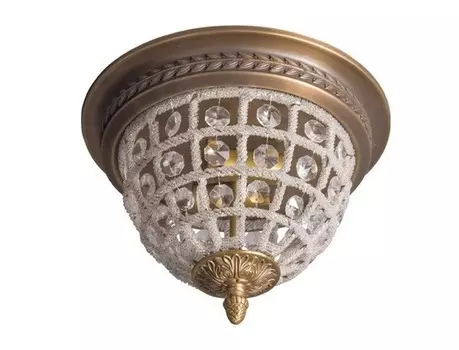 Потолочный светильник herbert small (gramercy) бронзовый 30x22x30 см.