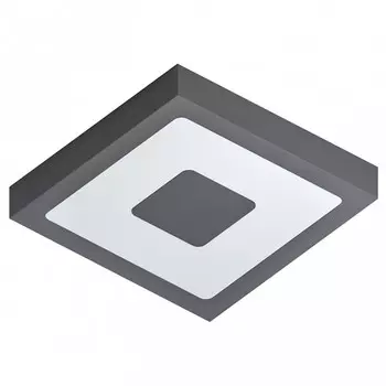 Потолочный светильник iphias (eglo) черный 22x4x22 см.