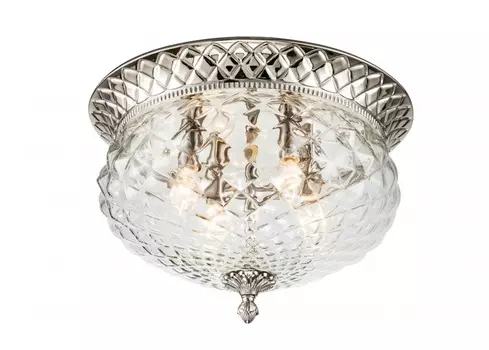 Потолочный светильник jazz (ilamp) серебристый 44 см.