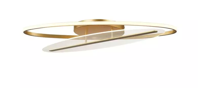 Потолочный светильник (simple story) золотой 57x12 см.