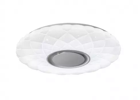 Потолочный светильник sphere (iledex) белый 50x7x50 см.