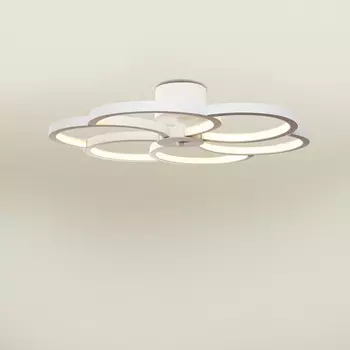 Потолочный светильник (to4rooms) белый 60x13x60 см.