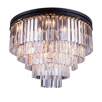 Потолочный светильник (to4rooms) черный 80x25x80 см.