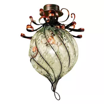 Потолочный светильник (to4rooms) коричневый 37x75 см.