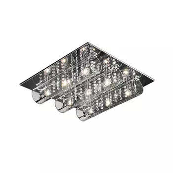 Потолочный светильник (to4rooms) прозрачный 40x12x40 см.