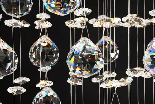 Потолочный светильник (to4rooms) прозрачный 40x82x40 см.