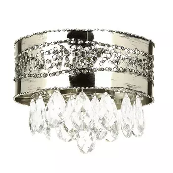 Потолочный светильник (to4rooms) серебристый 23x16x23 см.