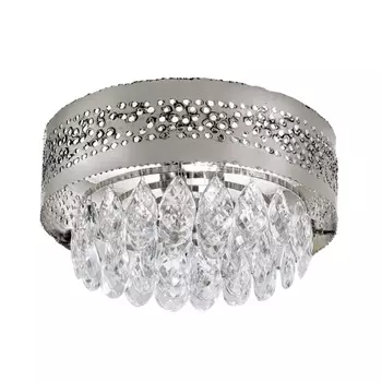 Потолочный светильник (to4rooms) серебристый 33x16x33 см.