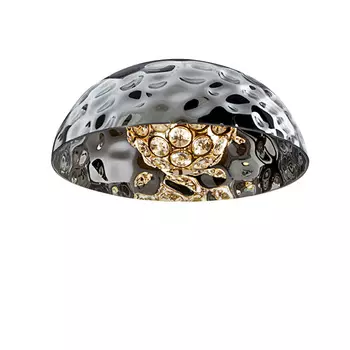 Потолочный светильник (to4rooms) серебристый 39x16x39 см.