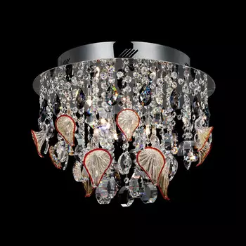 Потолочный светильник (to4rooms) серебристый 45x36x45 см.