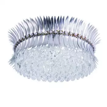 Потолочный светильник (to4rooms) серебристый 60x28 см.