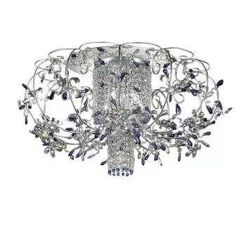 Потолочный светильник (to4rooms) серебристый 80x40x80 см.