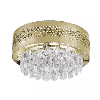 Потолочный светильник (to4rooms) золотой 33x16x33 см.