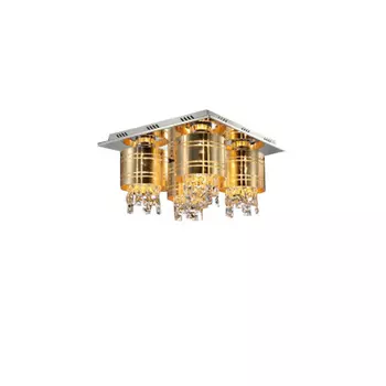 Потолочный светильник (to4rooms) золотой 42x24x42 см.