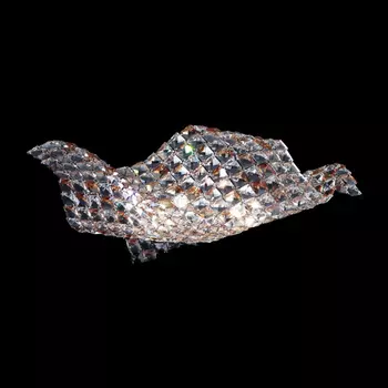 Потолочный светильник (to4rooms) золотой 44x12x44 см.